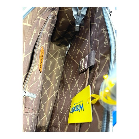 Elegant Wrangler Black & White Aztec Tote Bag - Brand New with Tags - Picture 5 of 9